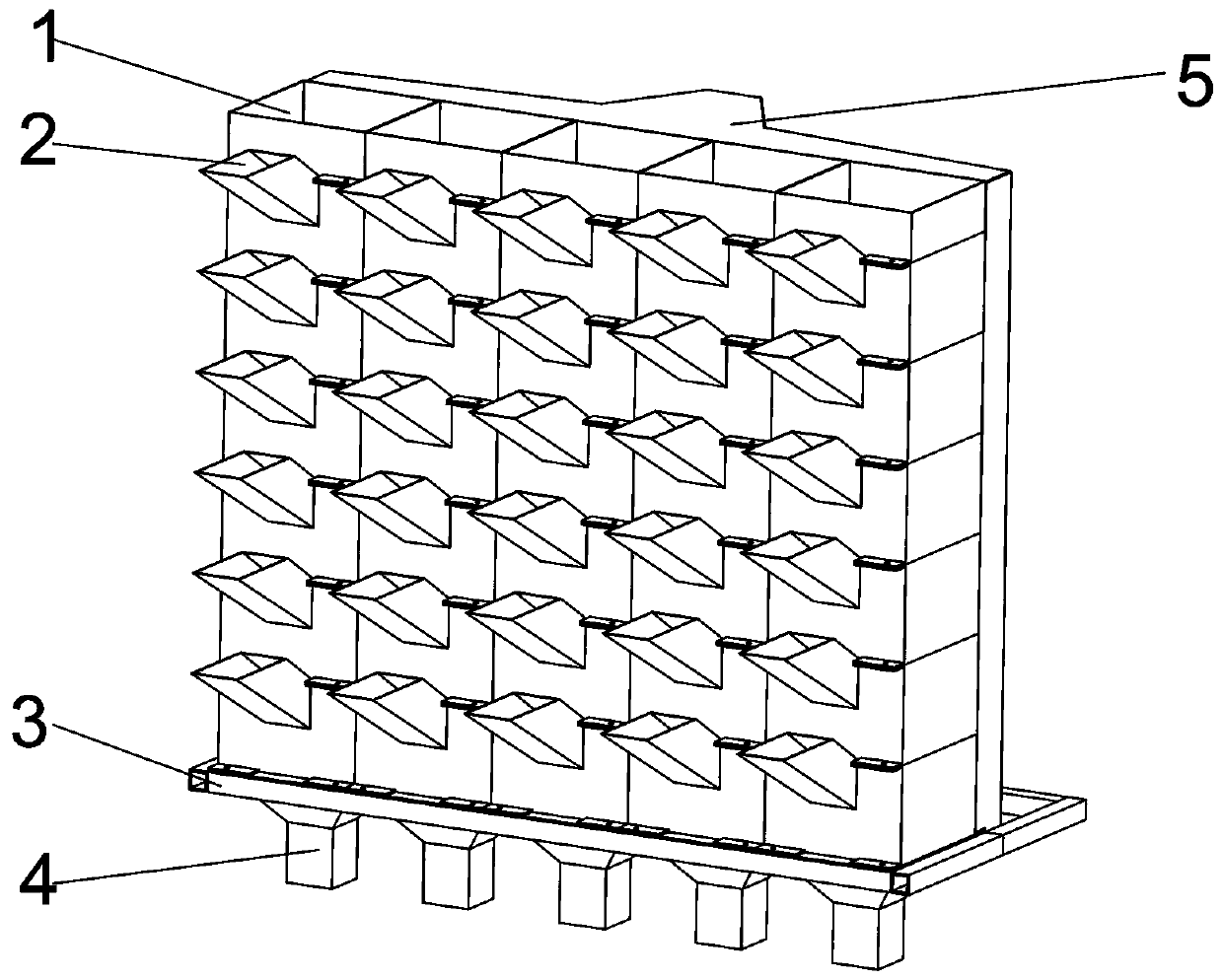 Combined automatic seed supply device of large-grain-size plot seeder