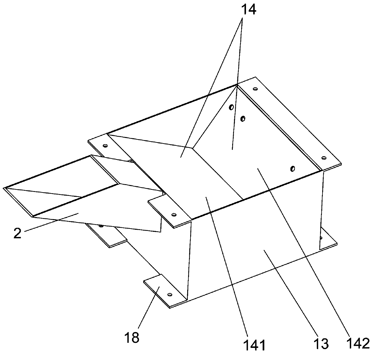 Combined automatic seed supply device of large-grain-size plot seeder