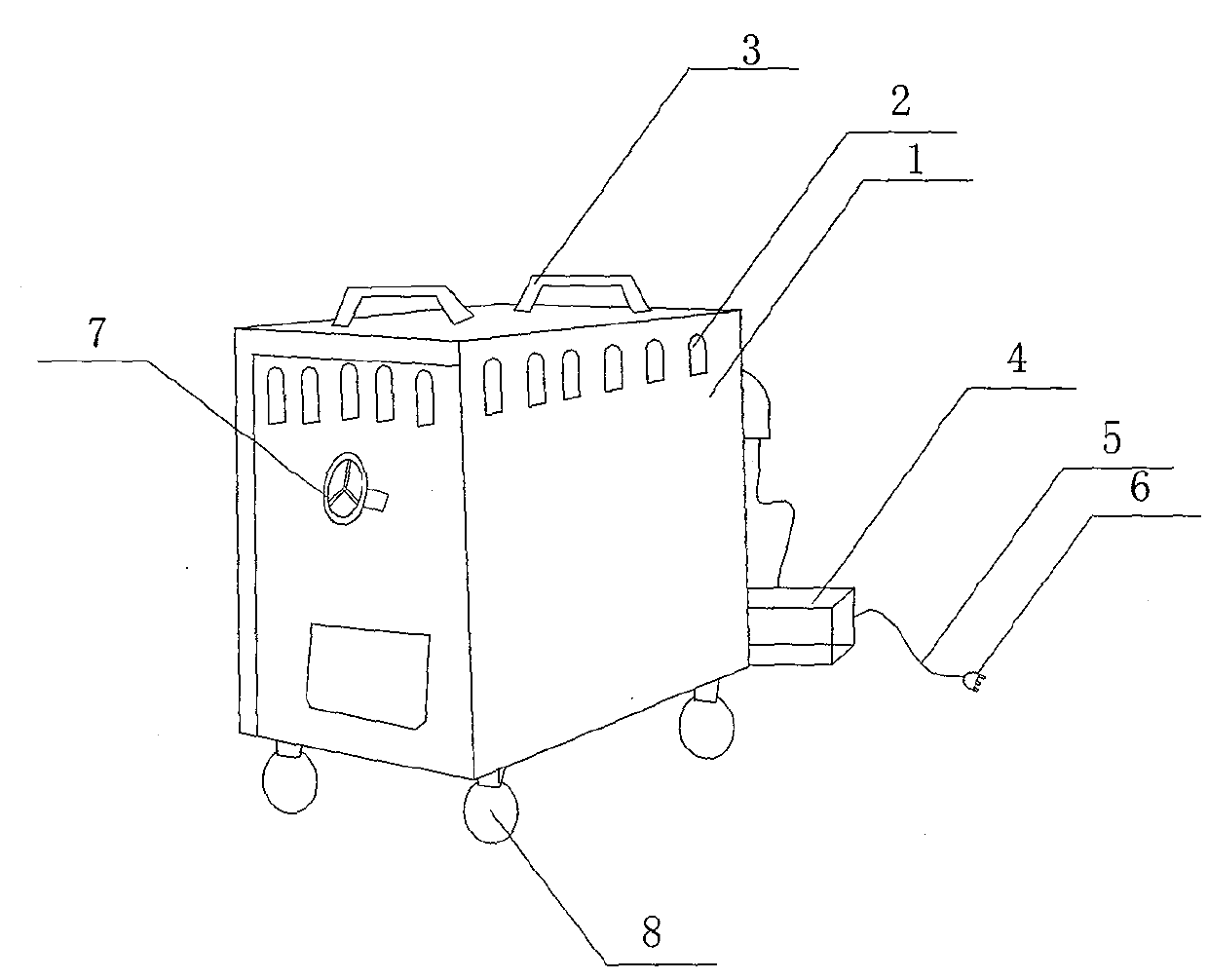 Novel electric welding machine