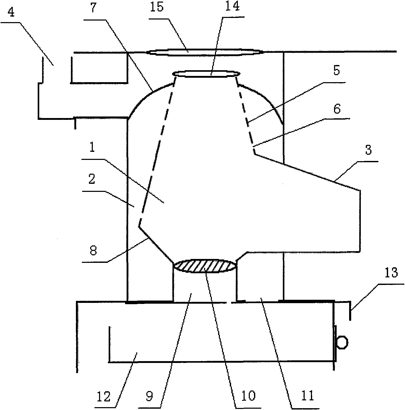 High-efficiency and energy-saving gasifier