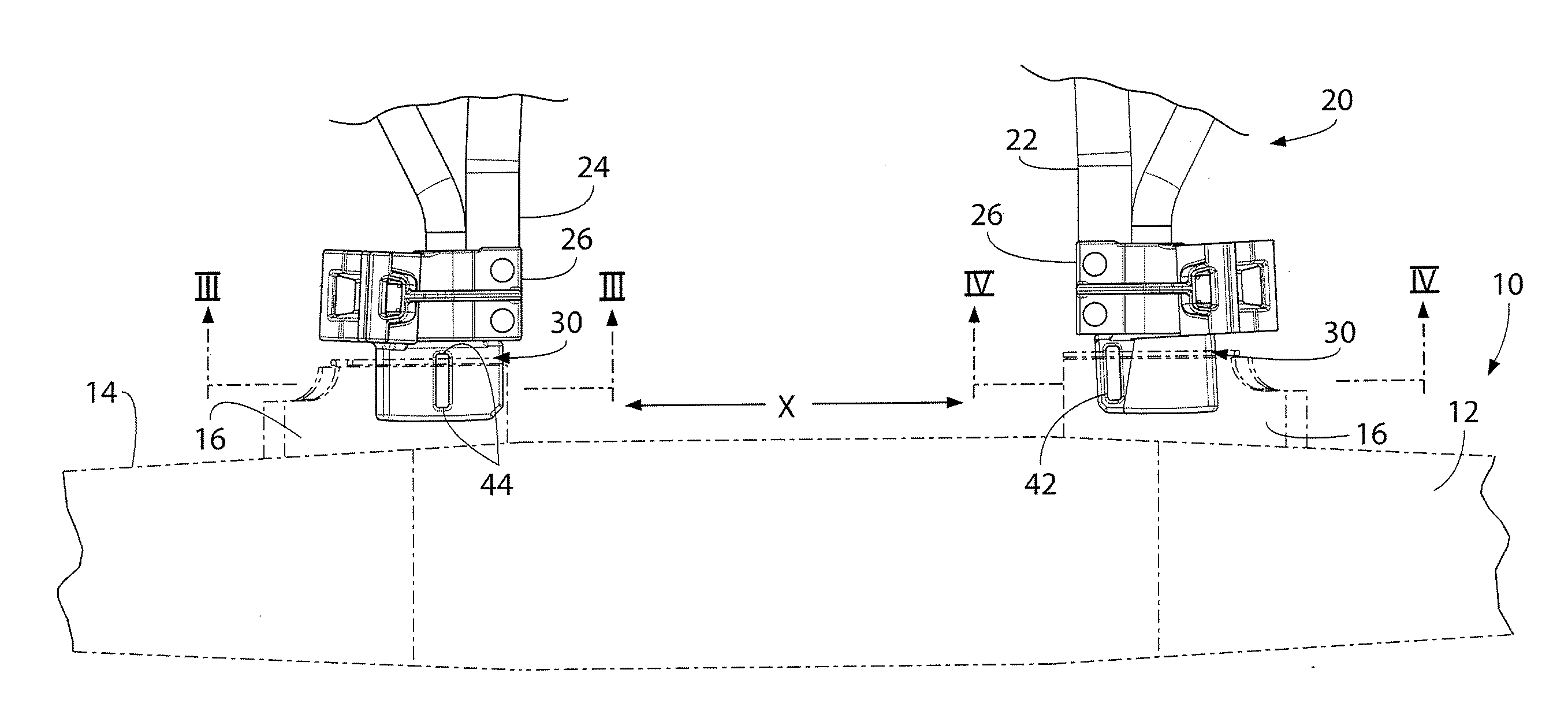 Lubricating Insert for Railroad Brake Head Assembly