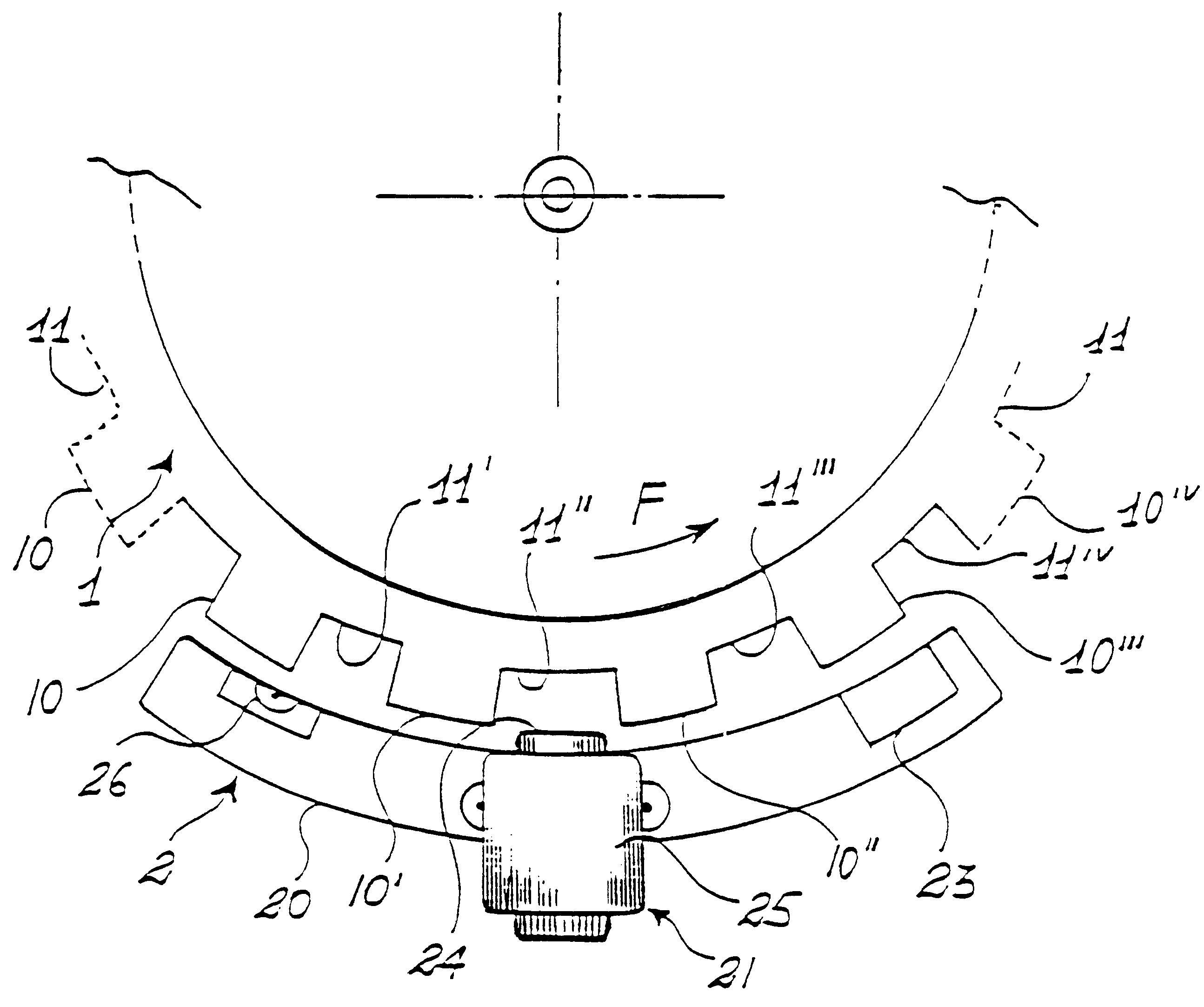 Universal electric motor with variable air gap