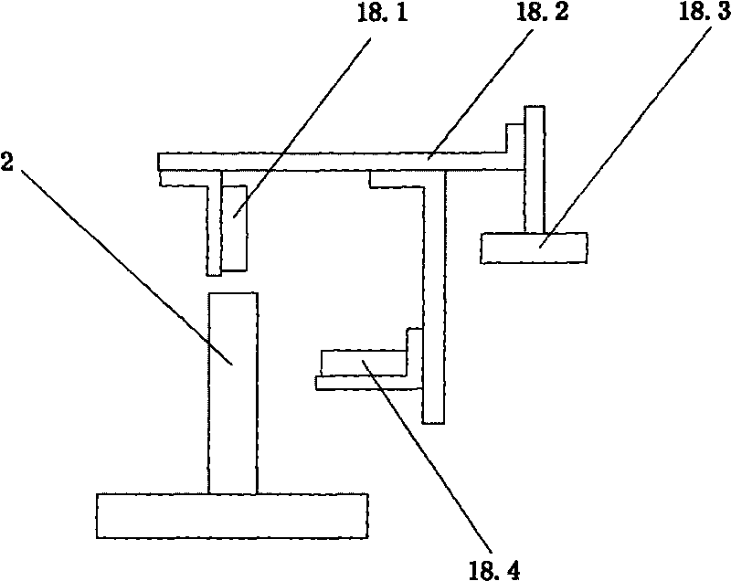 Automatic straightening production line of T-shaped guide rail