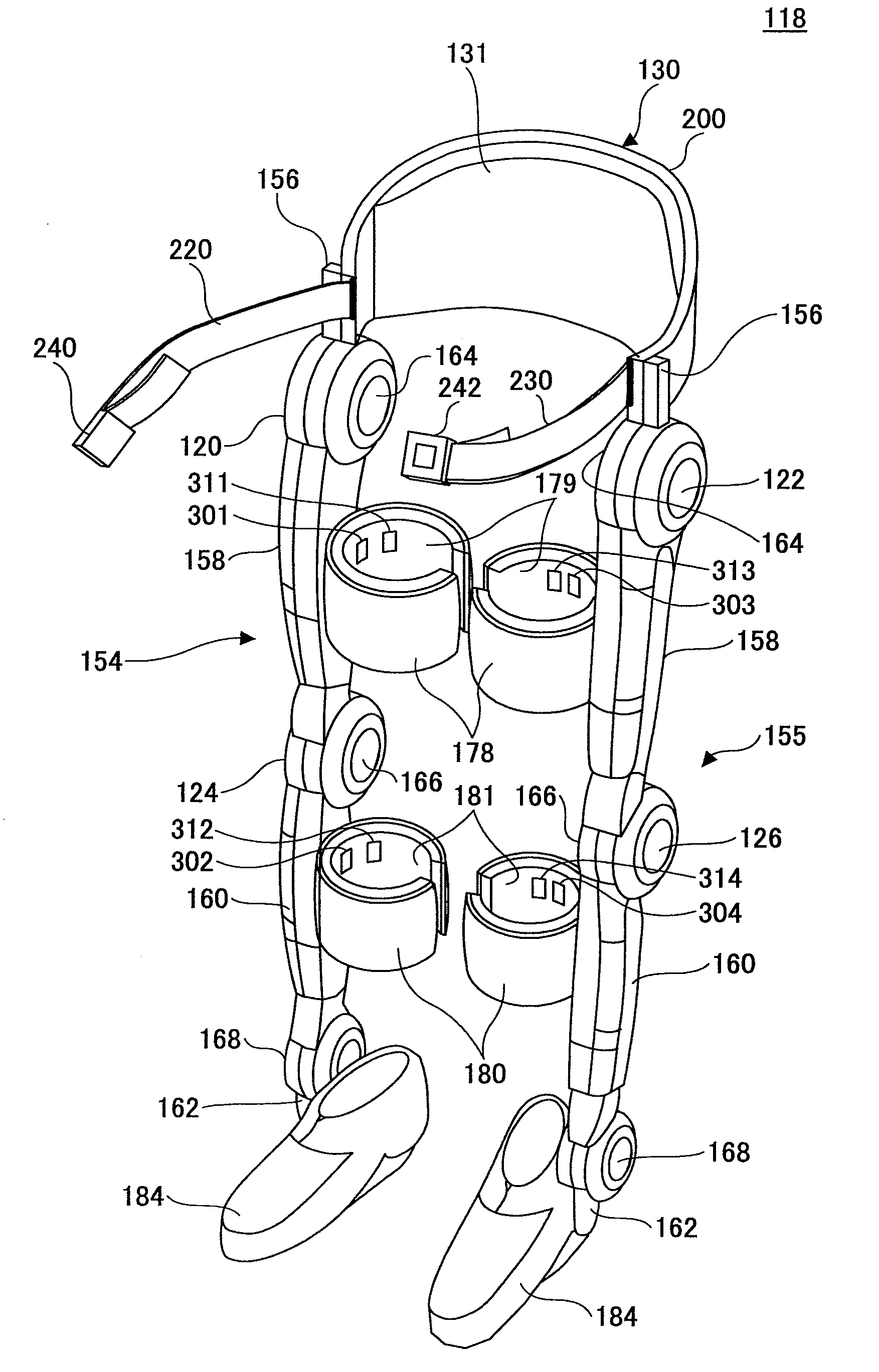 Motion-assist system of wearable motion-assist device, wearable motion-assist device, and motion-assist method of wearable motion-assist device