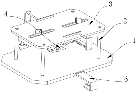 A touch pad alignment device