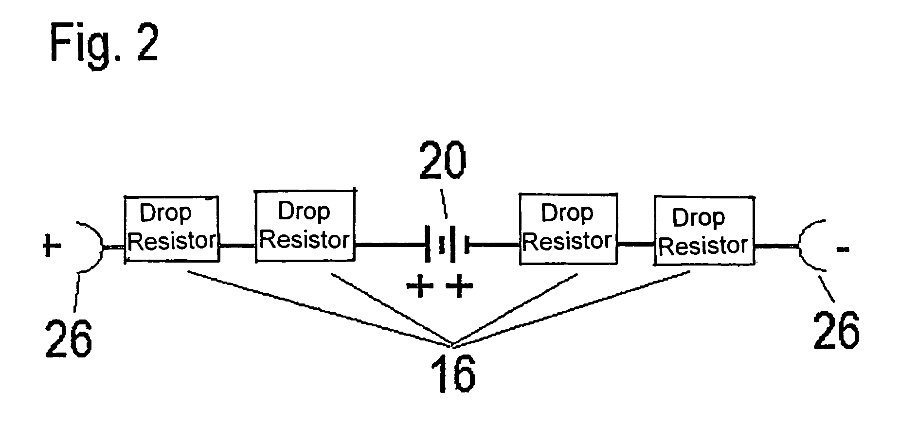 Energy supply of a measuring device