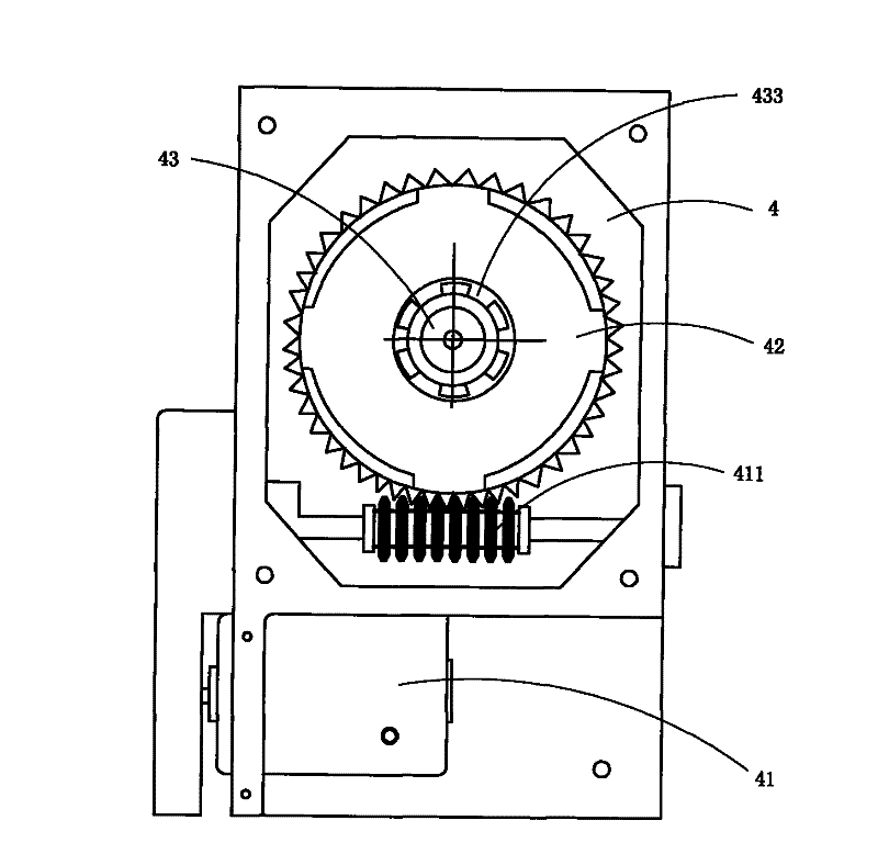 Manual and electrical integral operating mechanism of 10KV vacuum circuit breaker