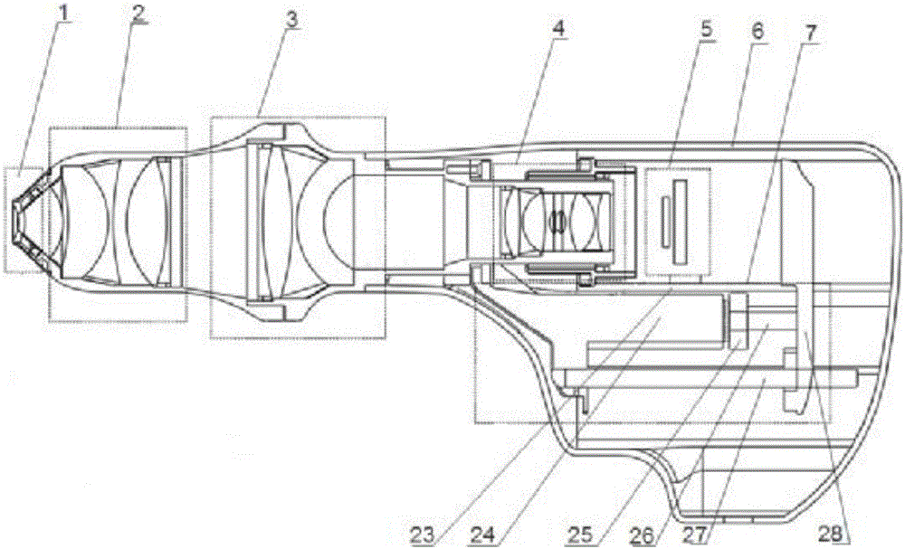 A large field of view fundus imaging device