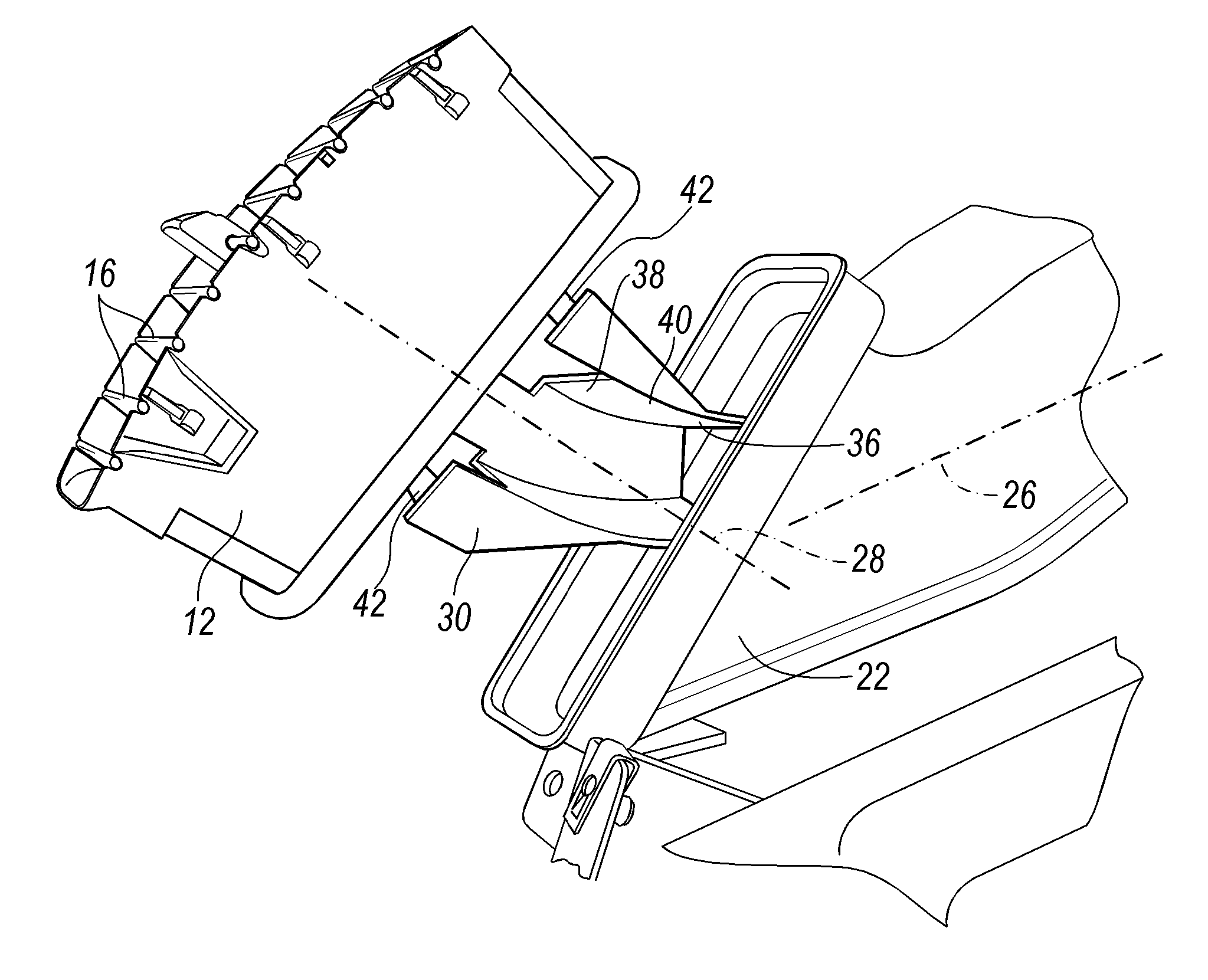 Vehicle register air flow straightener