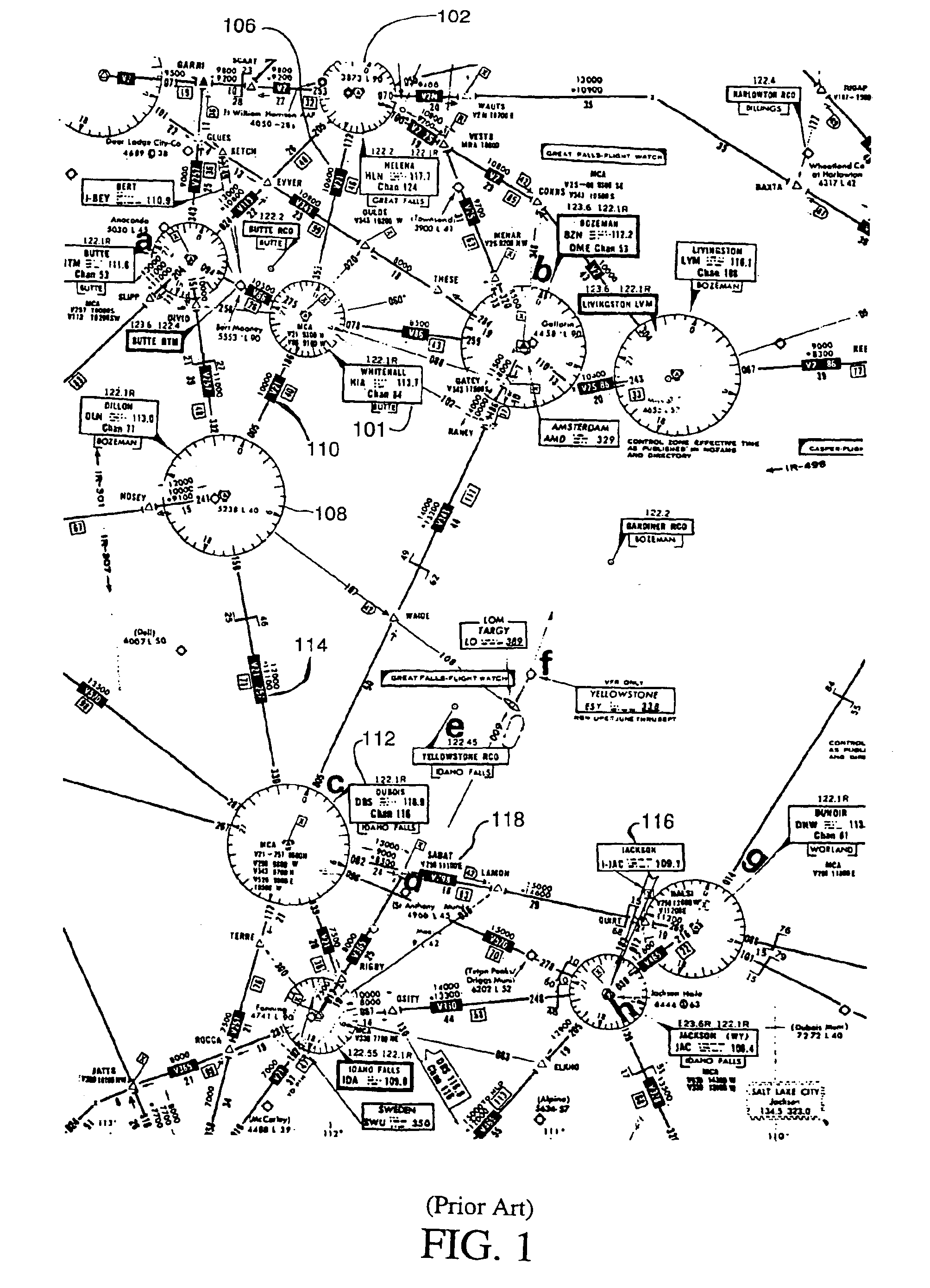 Radio navigation emulating GPS system