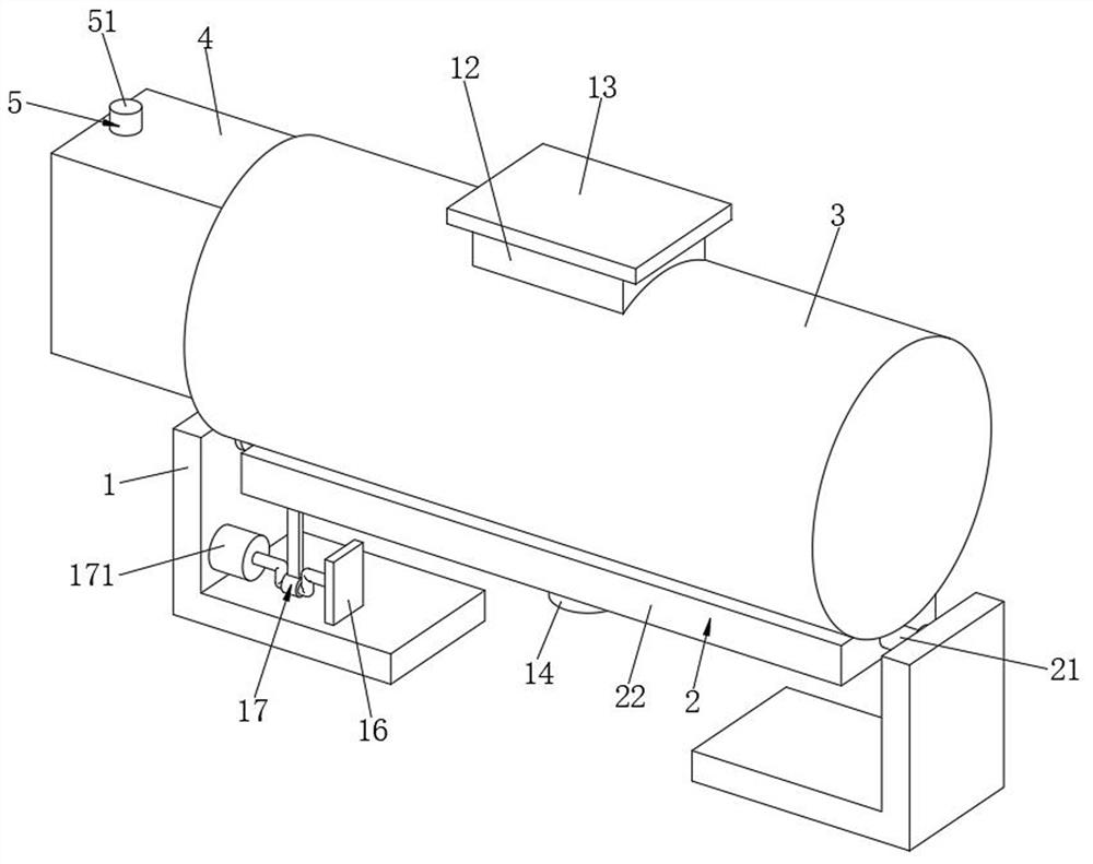 High-speed stirring device for new material production