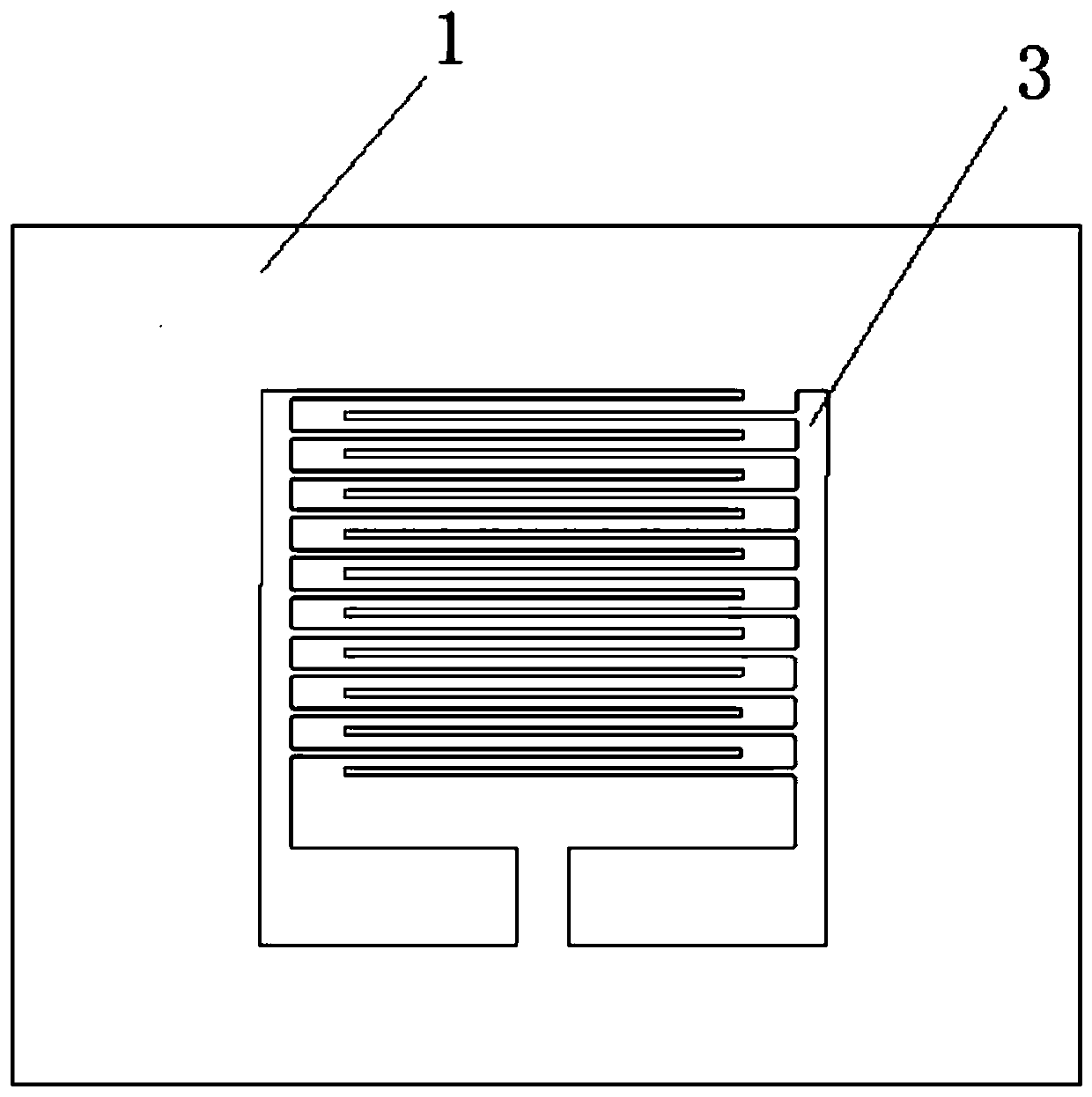 Micro bacteria cracking reactor based on surface acoustic waves and bacteria cracking method