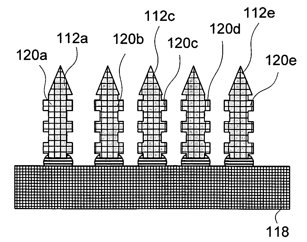 Microprobe tips and methods for making