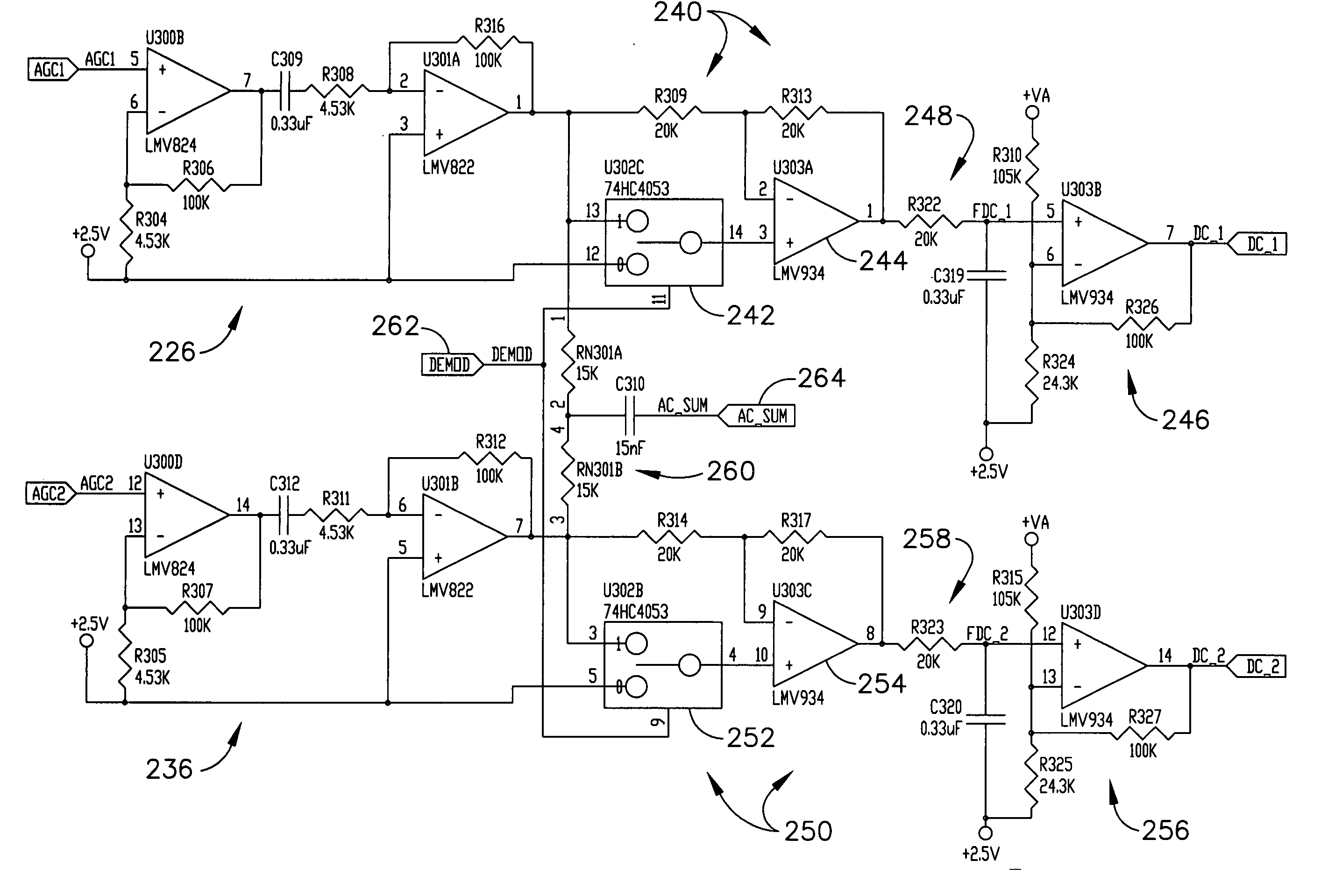 Modulated laser light detector