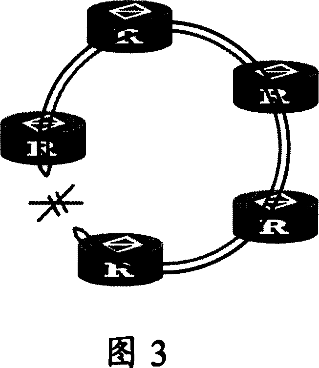 Ring-closure determining method and device for resilient packet ring