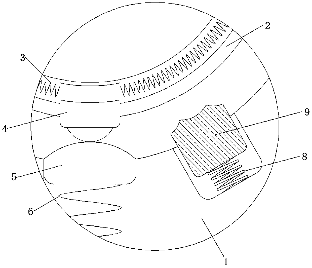 Centrifugal protection electromagnetic adsorption type electrorheological glass lifter motor