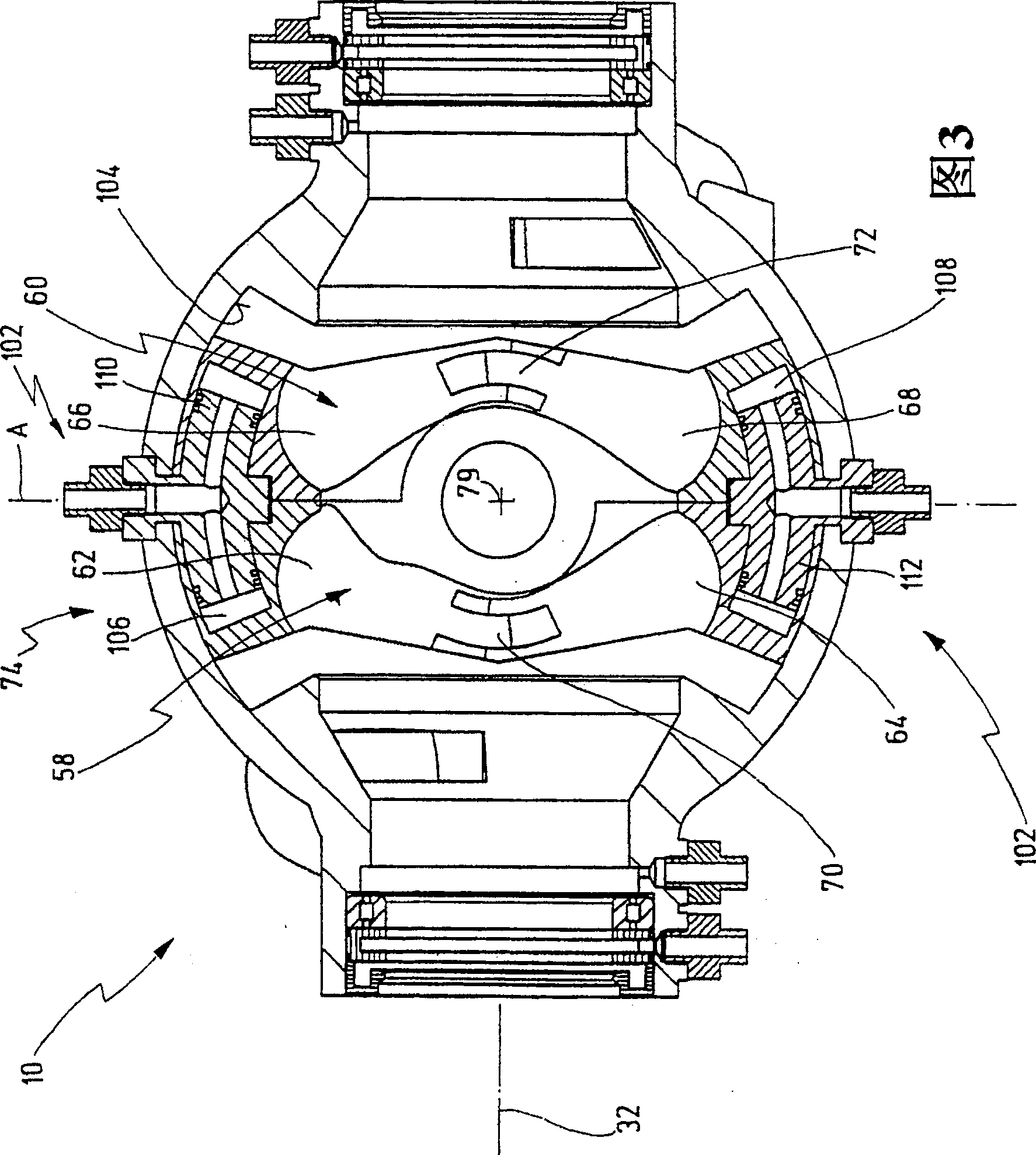 Rotary-piston engine