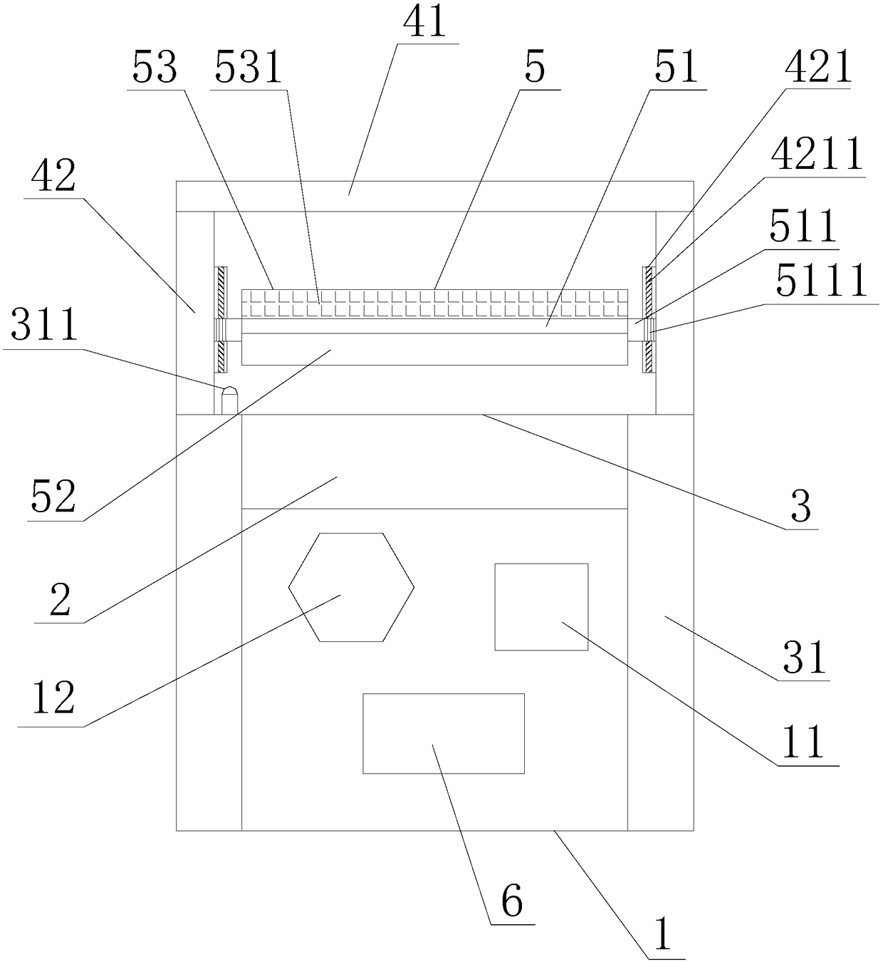 Adhesive material cutting table