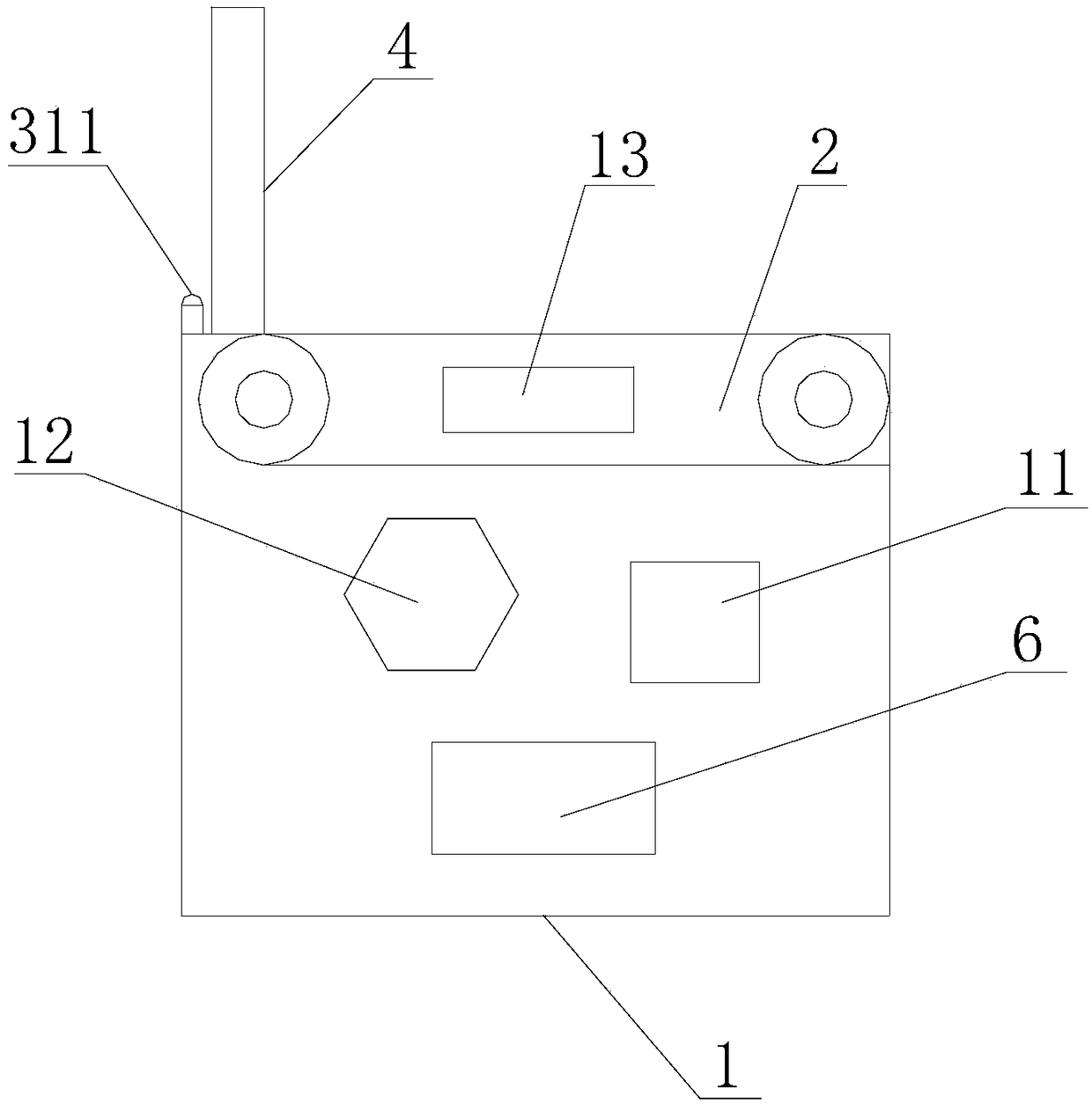 Adhesive material cutting table