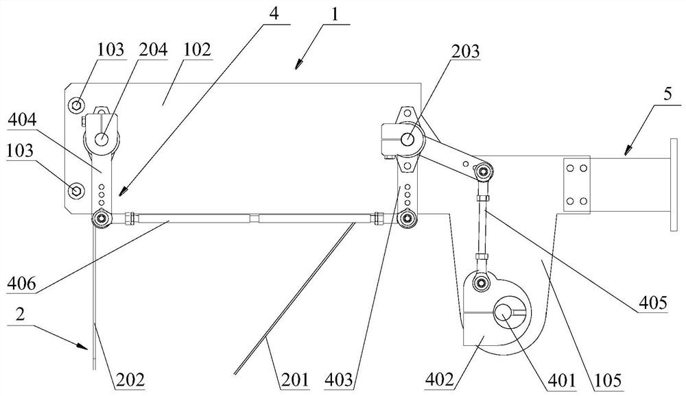 Device for distributing material uniformly