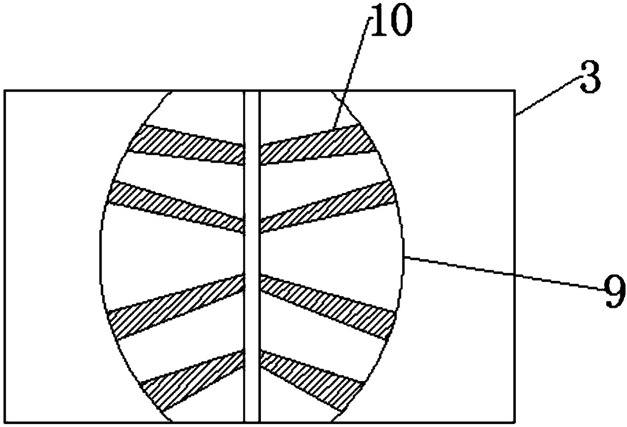 Gravel flushing device for constructional engineering