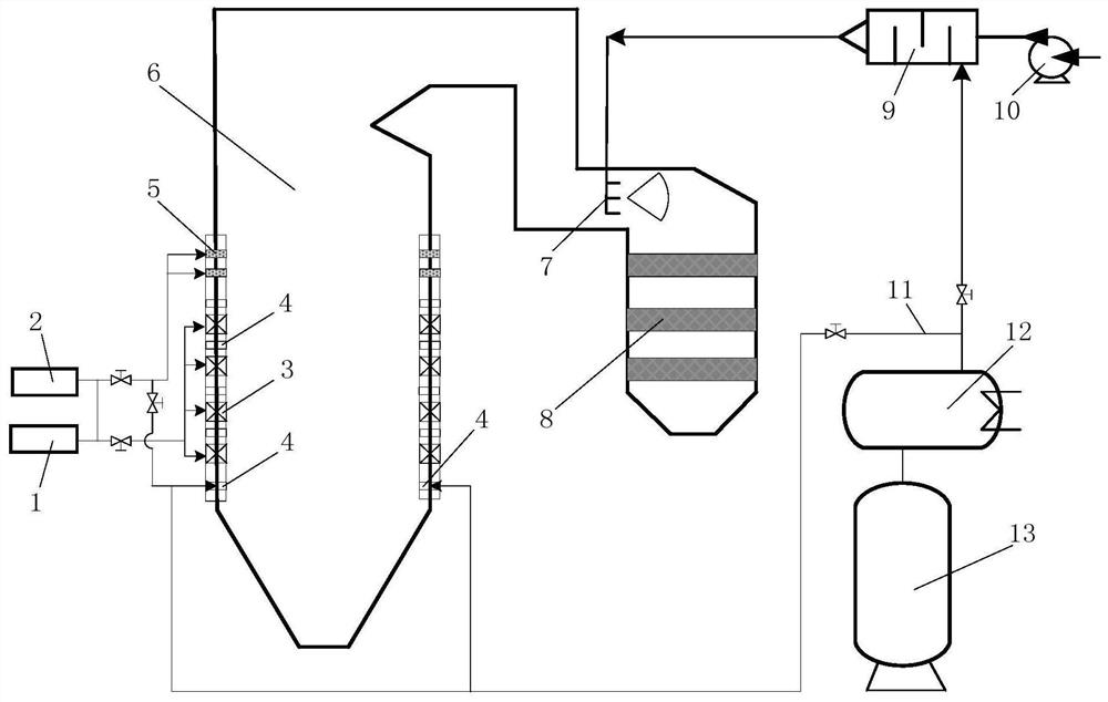 Ammonia-mixed fuel thermal power generation system and method