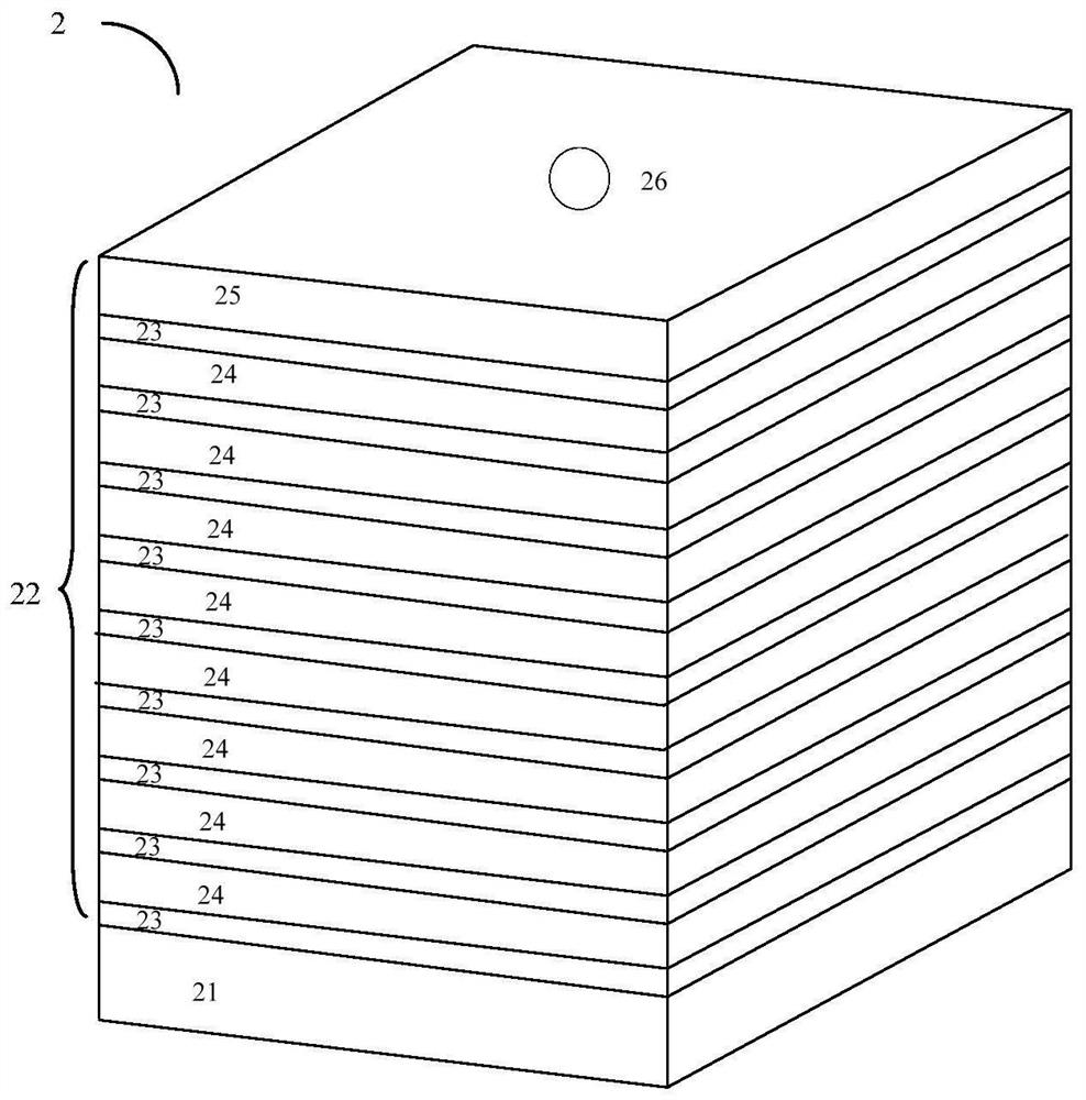 Bloch surface wave exciter, nano-particle spectrometer and measuring method of nano-particle spectrometer