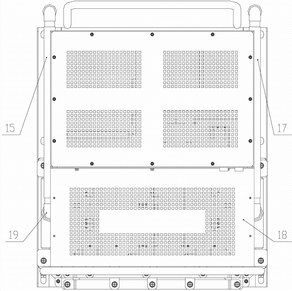 Frequency conversion power module of all-in-one machine of explosive-proof frequency conversion motor