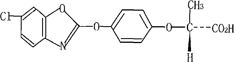 Clodinafop-propargyl and fenoxaprop-p-ethyl herbicide composition