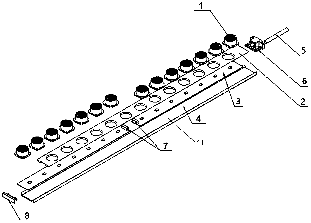 Flexible glue dripping LED lens waterproof lamp strip and manufacturing method thereof