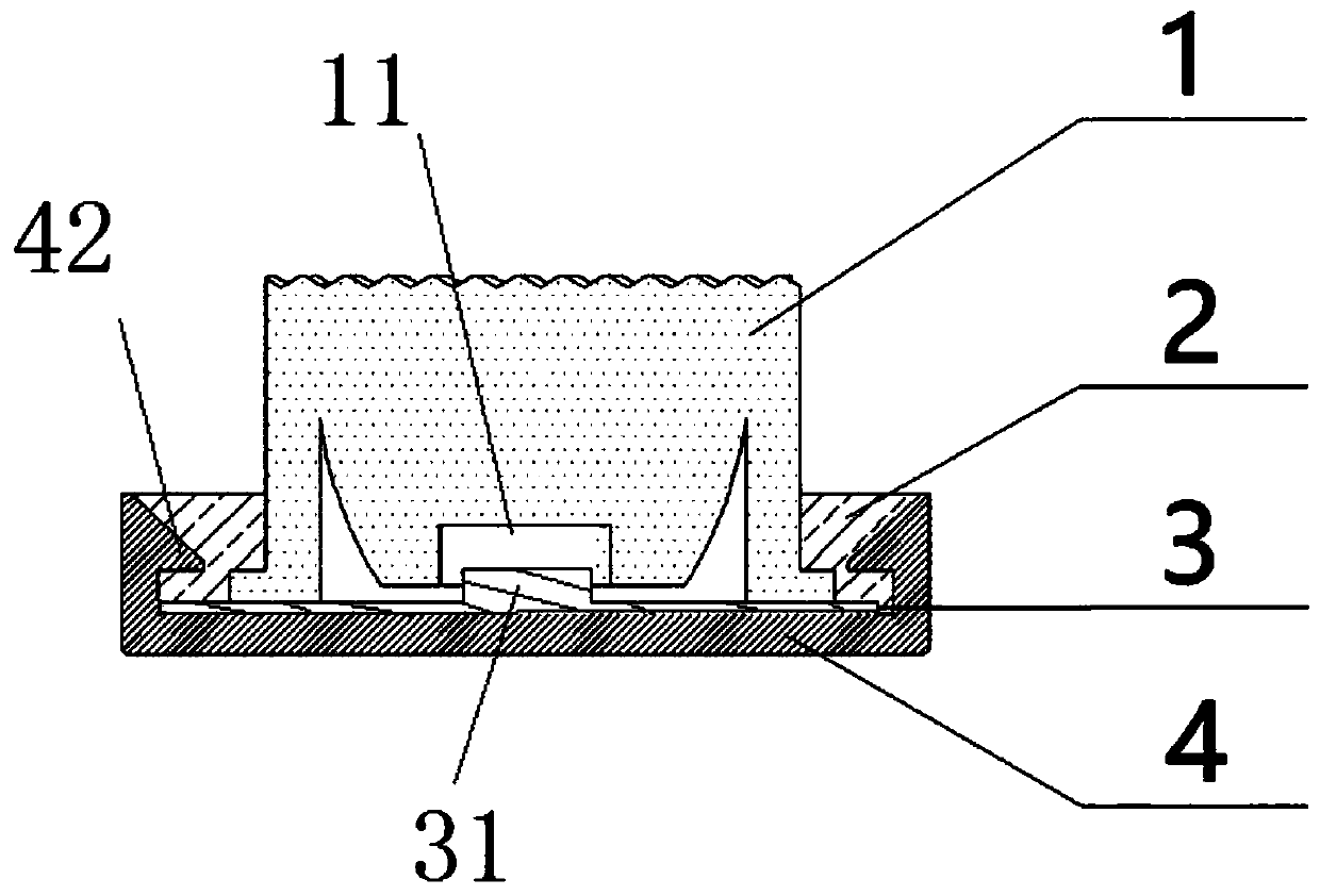 Flexible glue dripping LED lens waterproof lamp strip and manufacturing method thereof