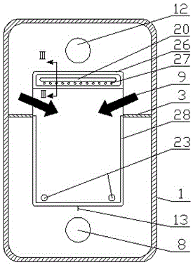 An electric field enhanced plate type falling film evaporation device and method thereof