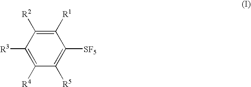 Process for producing arylsulfur pentafluorides