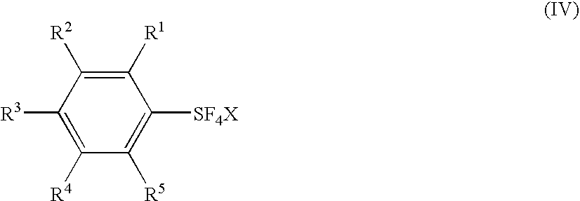 Process for producing arylsulfur pentafluorides