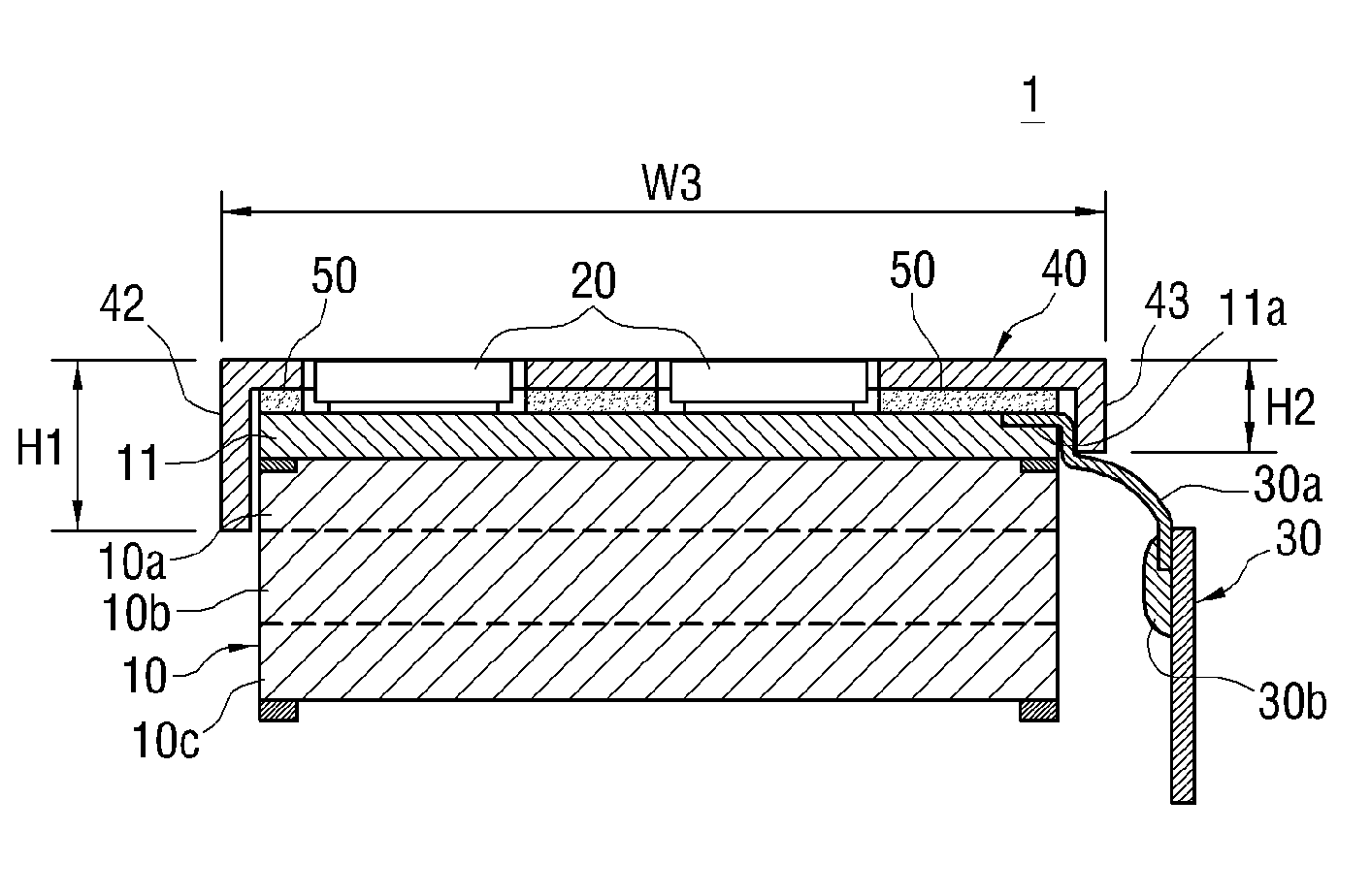 Array type inkjet print head and image forming apparatus having the same