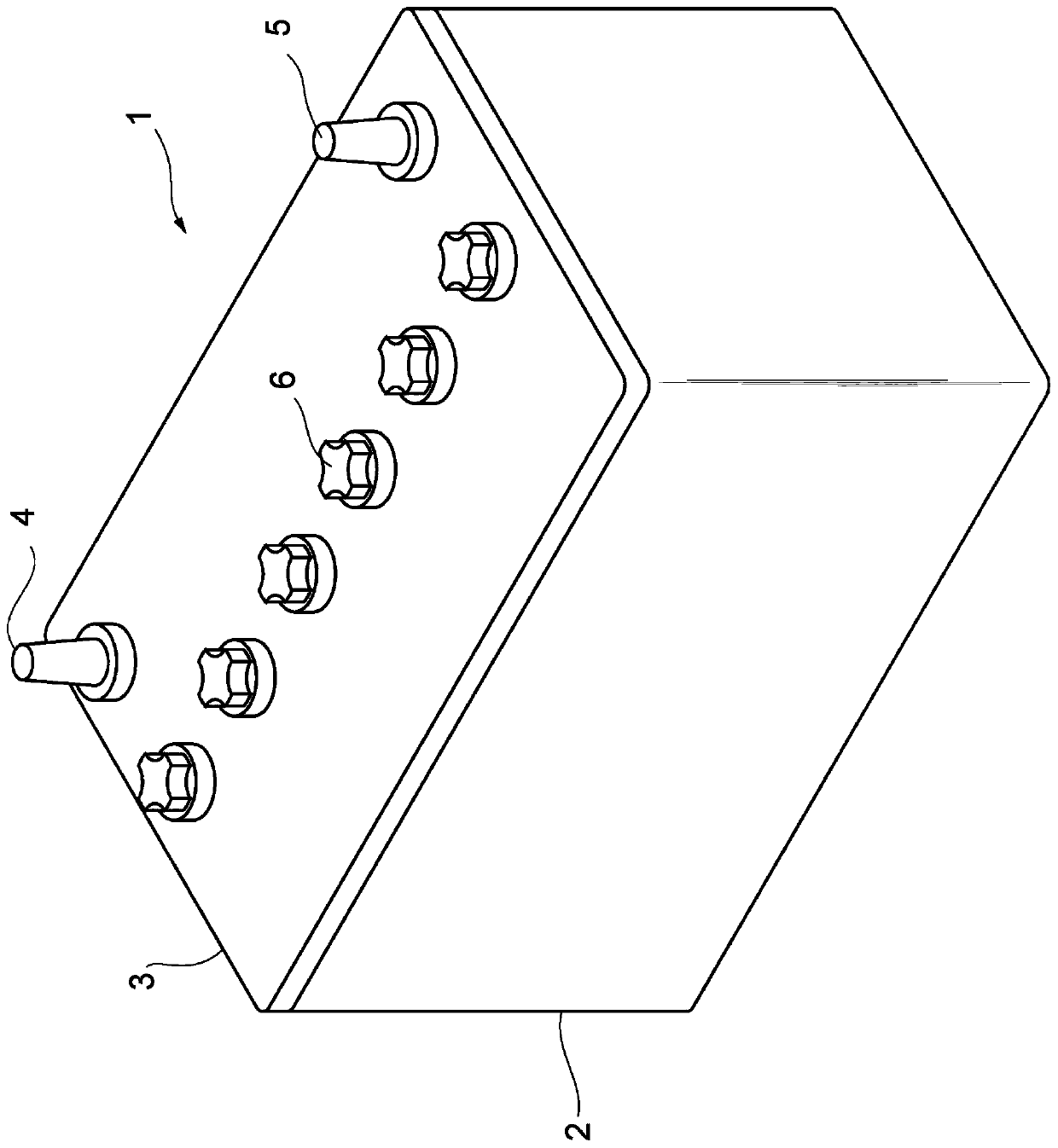 Lead acid storage battery