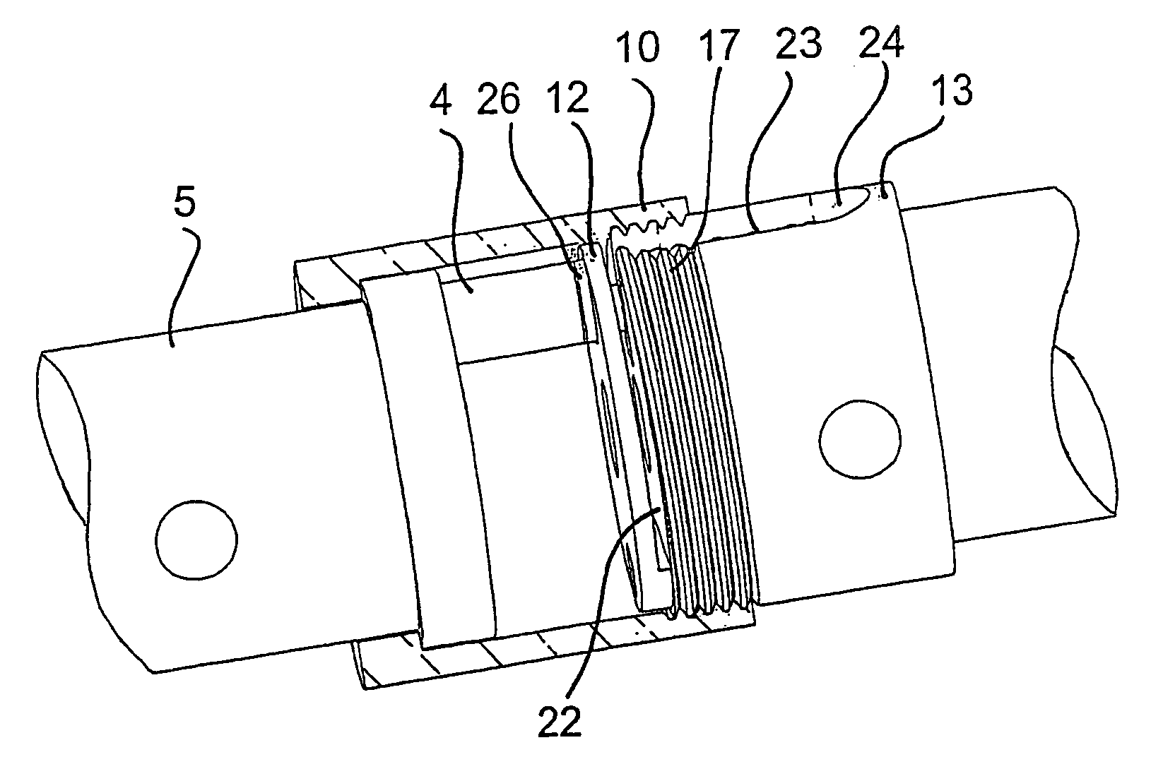 Electrical contact with elastic return and electrical connection element equipped with the same