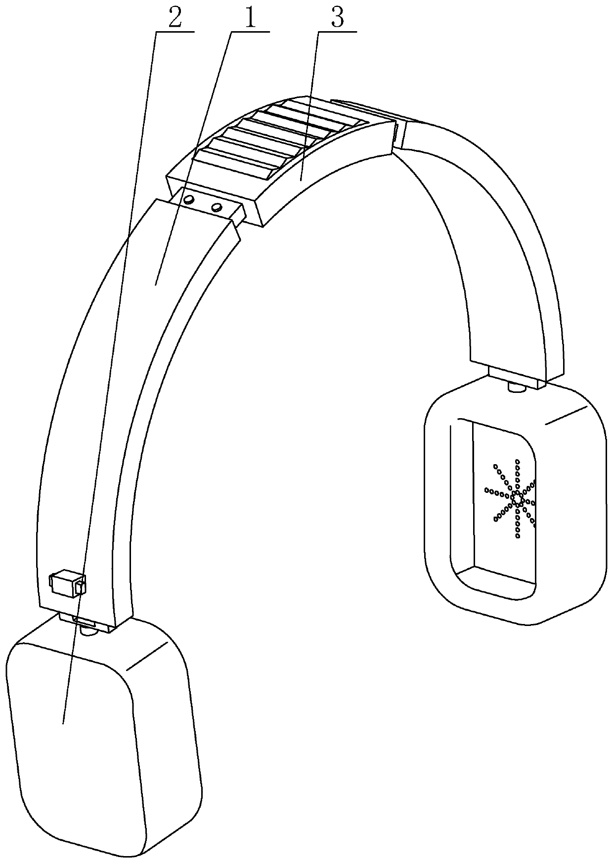 Anti-break earphone for English listening test