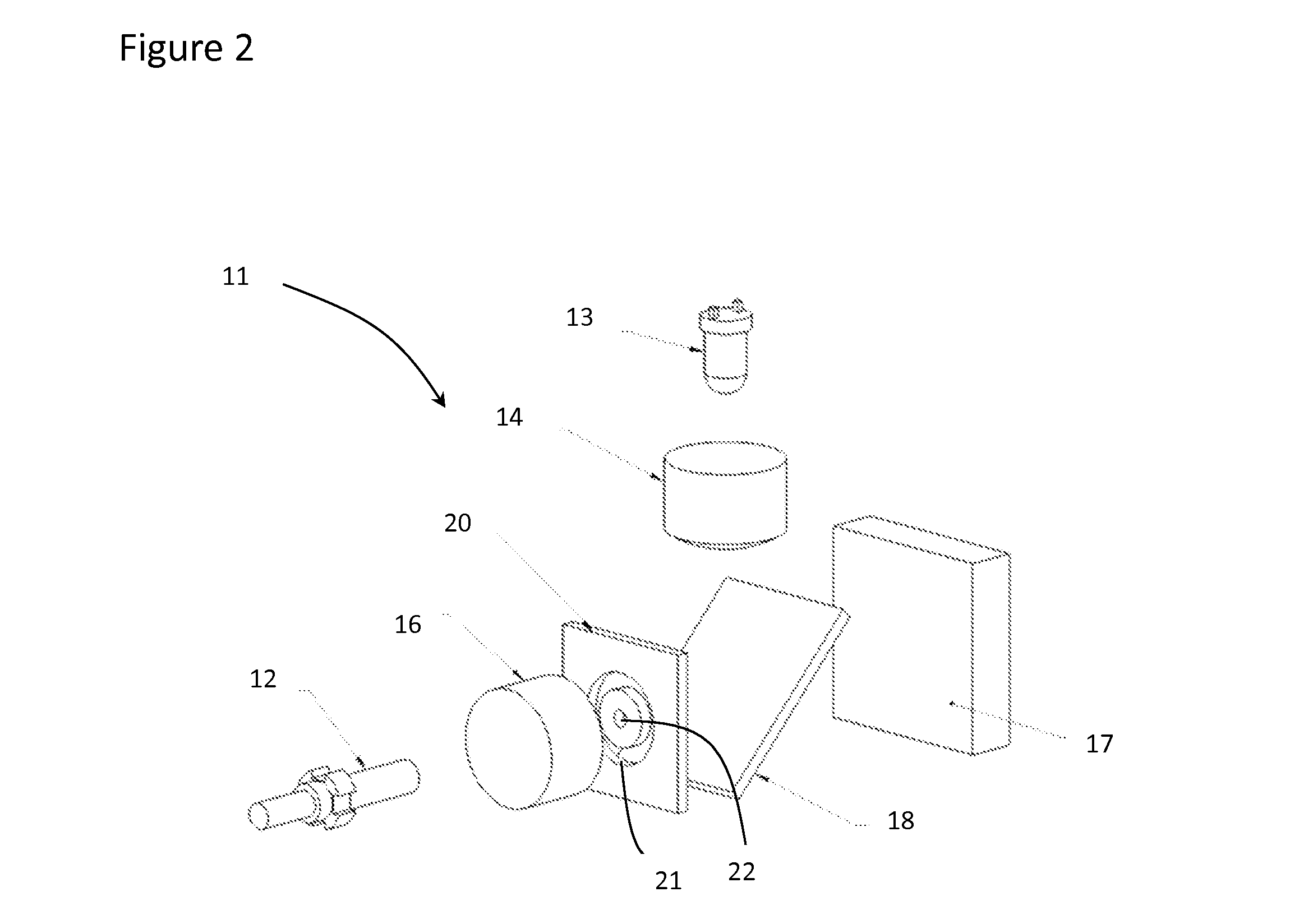 Annulus to create distinct illumination and imaging apertures for an imaging system