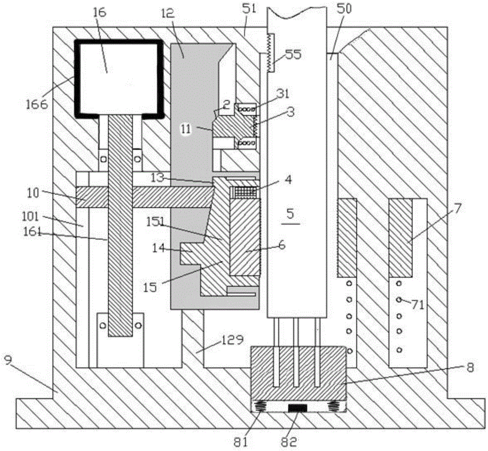 Wiring locking device for construction mechanical equipment