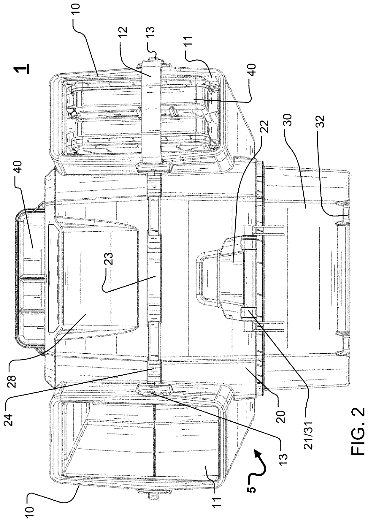 Multidimensional storage