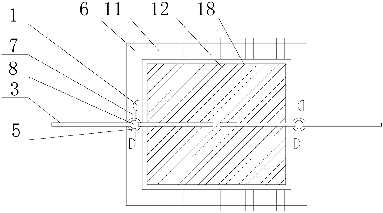 Protective device of photovoltaic cell panel