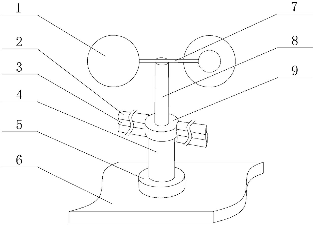 Protective device of photovoltaic cell panel