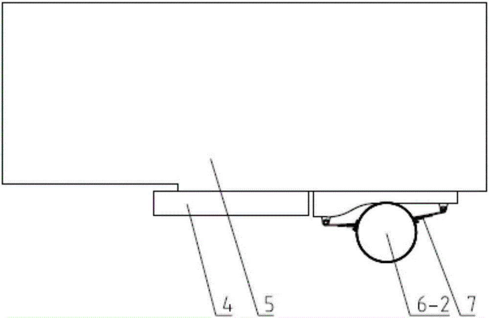 Electric semi-trailer with electric driving axles