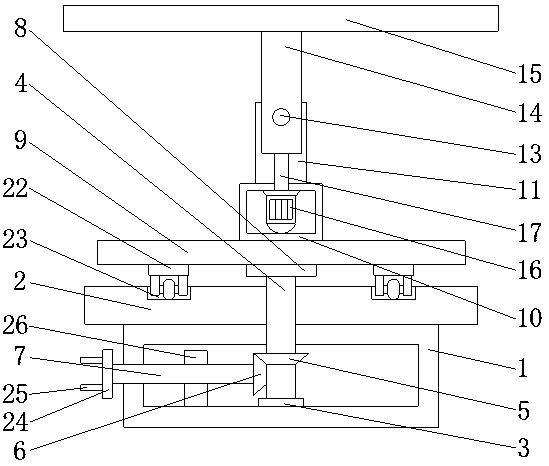 A photovoltaic power generation support and its adjustment method