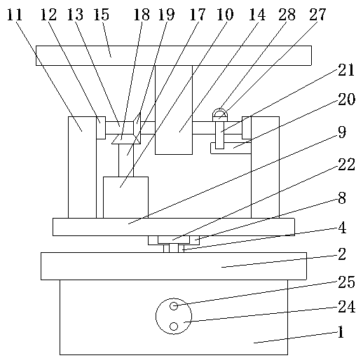 A photovoltaic power generation support and its adjustment method