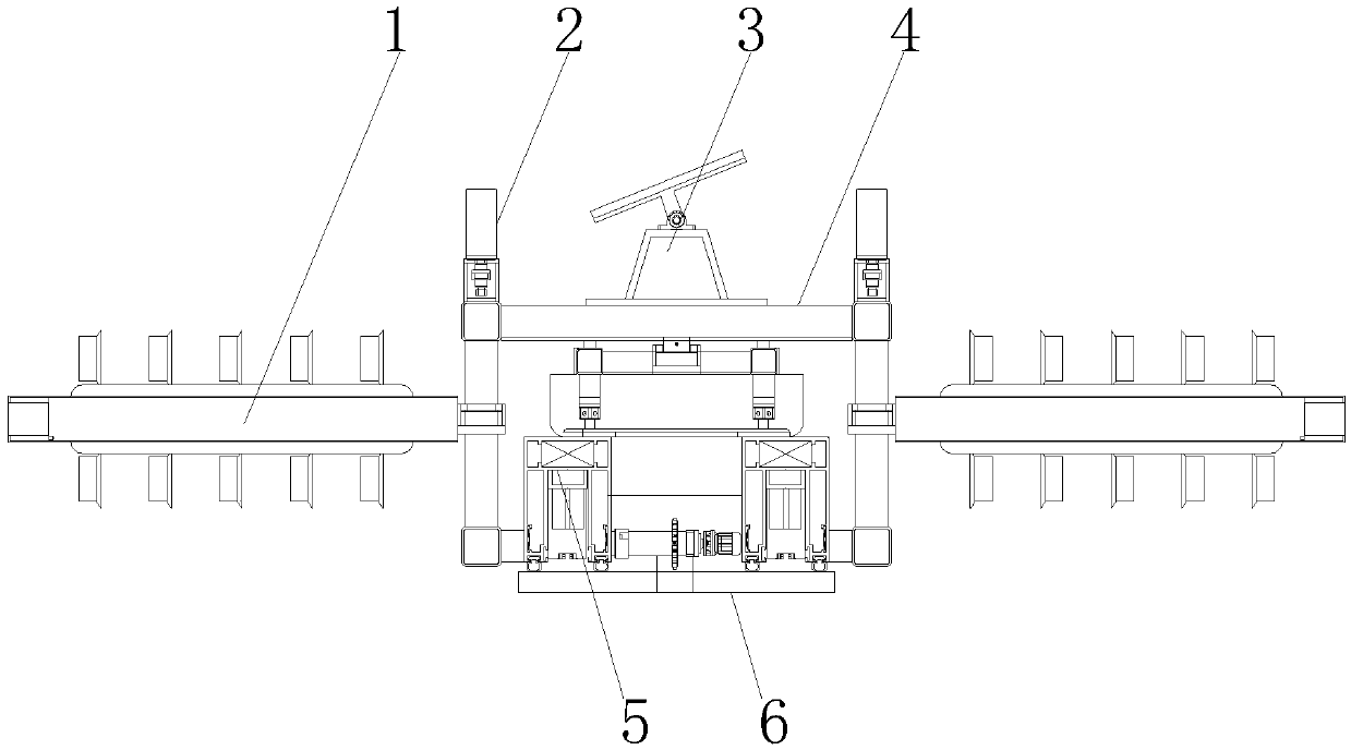 Agricultural automatic soil turning device