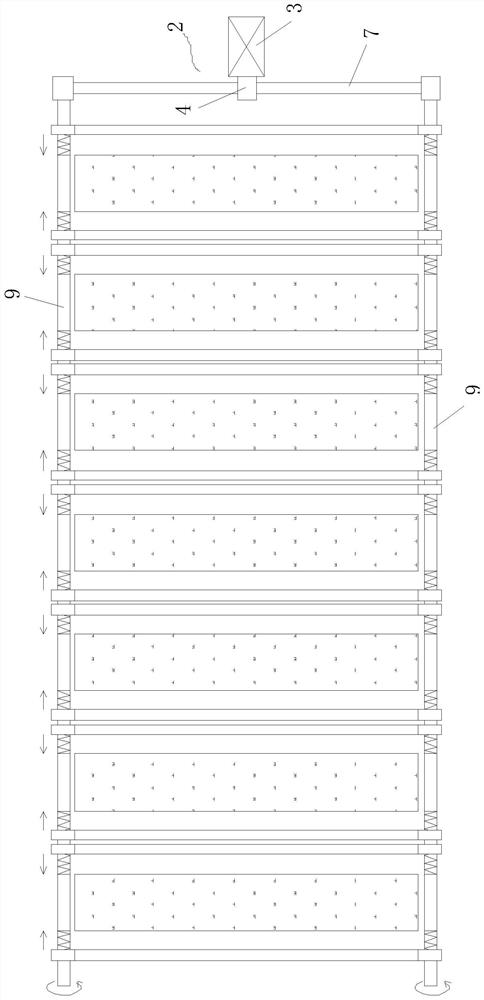 Mold opening and closing mechanism