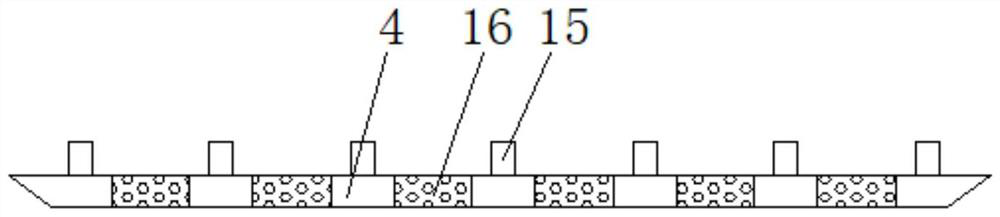 Sponge road with rainwater permeation function