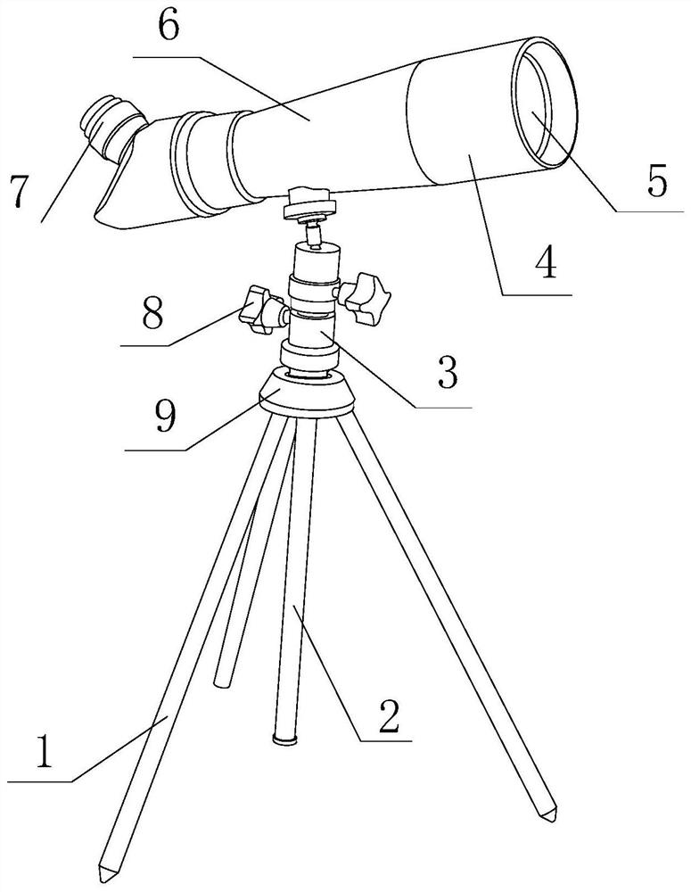 An Elevated Line Patrol Observation Mirror with Strong Anti-interference